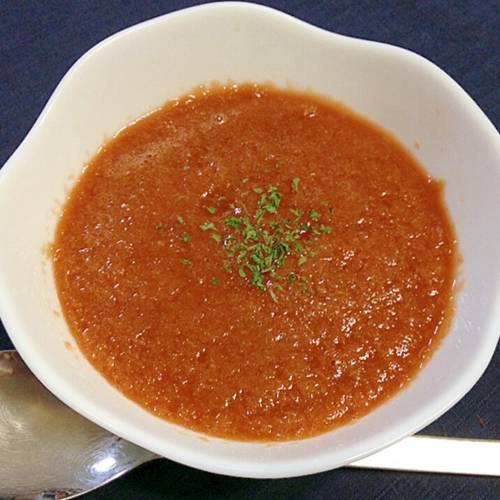 セロリとトマトジュースde☆冷製スープ